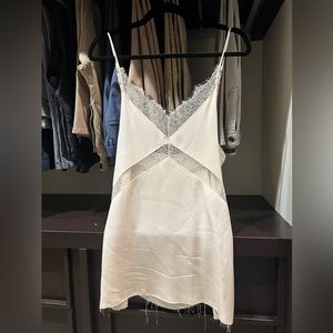 Areyouami white lace dress